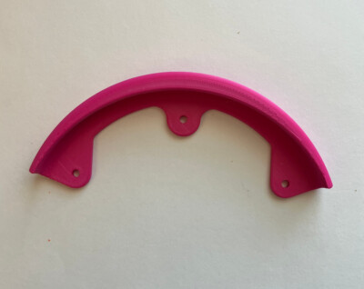 CENTURY Nose Bone Style Skateboard Guard, Sizes to FIT YOUR DECK - HOT PINK