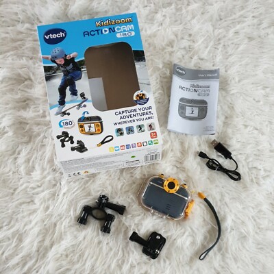 VTech KidiZoom Action Cam 180 Kinder Kamera Digital Foto Spielzeug
