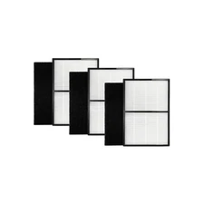 True HEPA Carbon Filter for 3M Filtrete Air Purifier FAP-C02-A2 A2 FAPF-A2-4 3pk