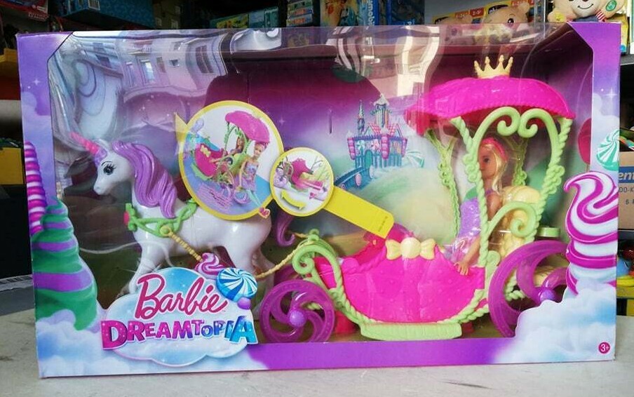 Giochi Barbie Dreamtopia Carrozza BARBIE DREAMTOPIA CARROZZA CON