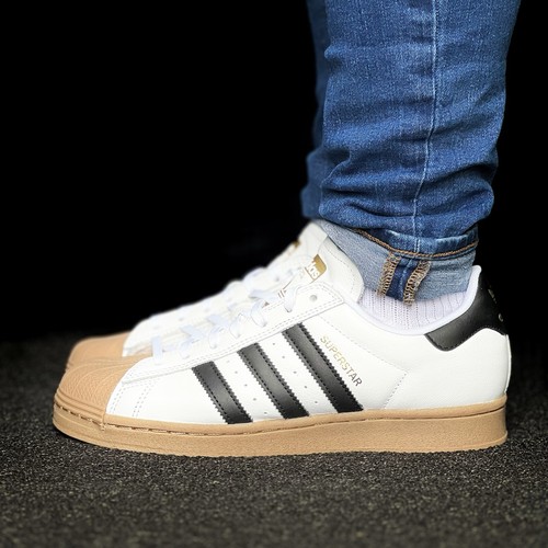 Adidas Superstar Adv Men's Sneakers Athletic Shoe White #669 - Picture 5 of 17