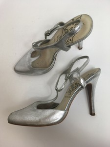 river island silver shoes