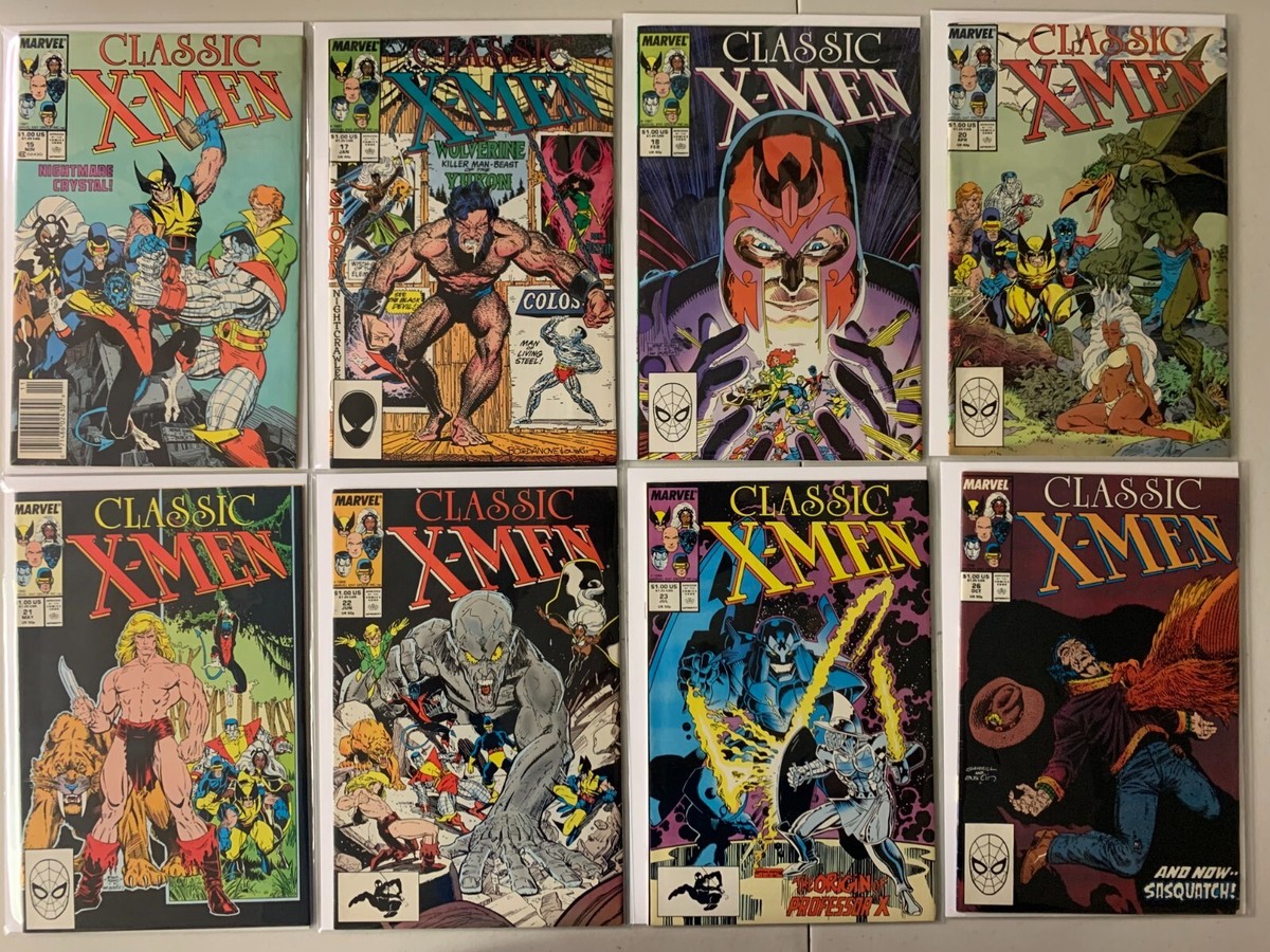 Classic X-Men comics lot #2-108 37 diff avg 6.0 (1986-95) | eBay