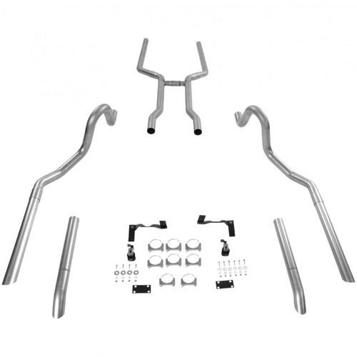 Exhaust System Kit for 1970 Chevrolet Chevelle 6.6L V8 GAS OHV - Picture 3 of 10