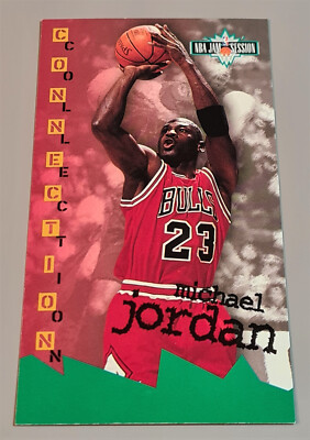 Michael Jordan #13 Karte A NBA Jam Session 1995 Fleer Englisch Near Mint Vintage