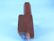 10" W Brooks Philadelphia 1791-1807 bead wood molding plane intermittent boxing