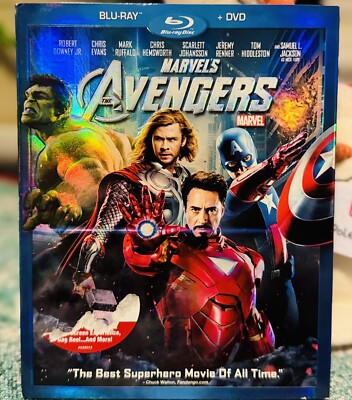 The Avengers (Blu-ray/DVD, 2012, 2-Disc Set)