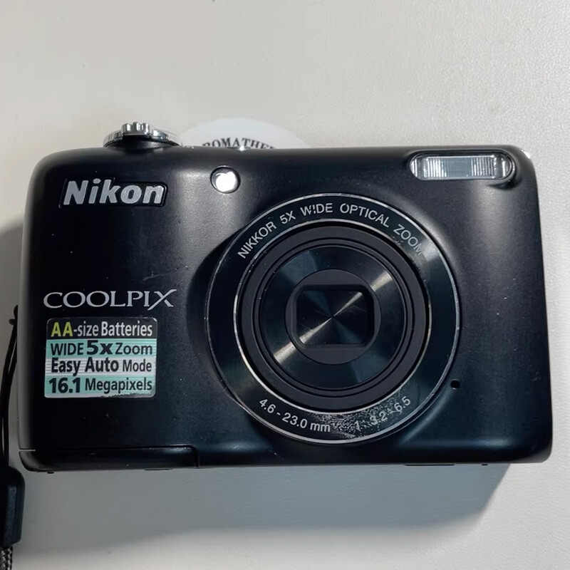 Nikon COOLPIX L26 16.1MP Digital Camera BLACK - Tested | eBay