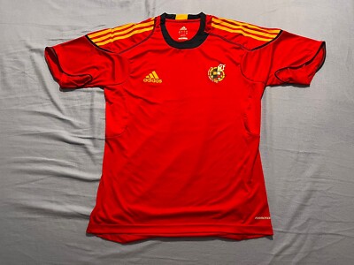 Spanien Warm Up Shirt Adidas Climacool M