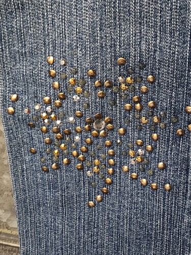 2000's Limited Too Denim Flare Jean Girls 7 Regular - Picture 5 of 7