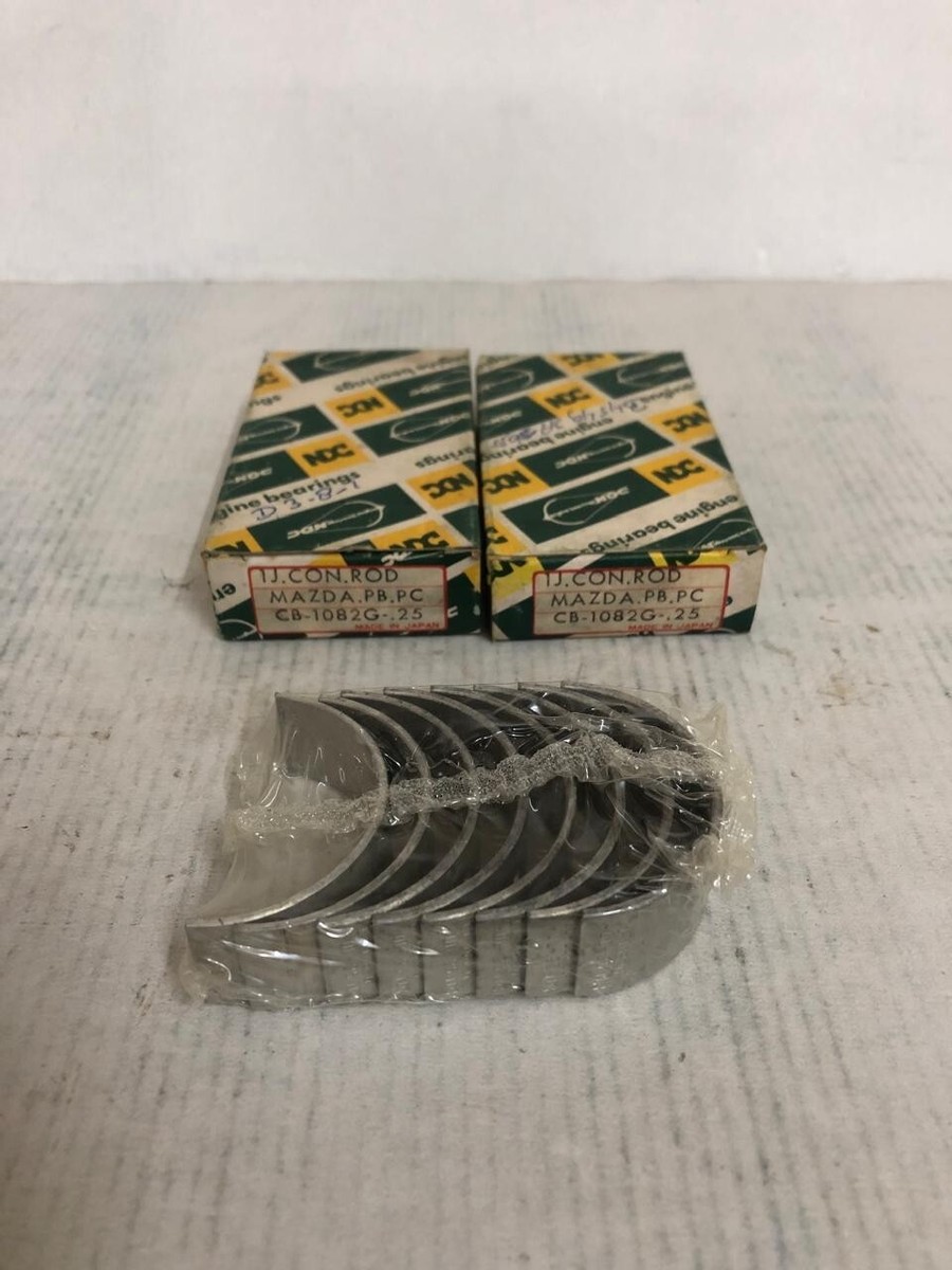 2 Boxes x NDC Conrod Bearin CB-1082G PB PC .25 MM O/S FIT MADZA 2189cc |  eBay