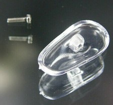 Replacement Glasses  Nose Pads , 3 Pairs of Soft Silicon Screw on 13 mm