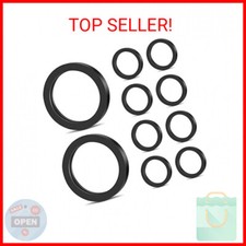 AITRIP 10 Pieces Replacement Gas Gaskets Gas Can Spout Gaskets Fuel Washer Seals