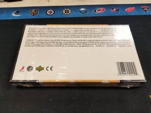 2006-07 UPPER DECK BLACK DIAMOND HOCKEY HOBBY BOX FACTORY SEALED 24 PACKS - Picture 3 of 4