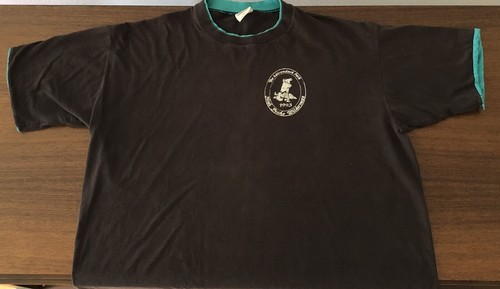 Vintage T-Shirt High Peaks NY schwarz türkis distressed - Bild 9 von 9