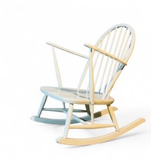 ERCOL ROCKING CHAIR ARM CHAIR PAINTED MID CENTURY RETRO