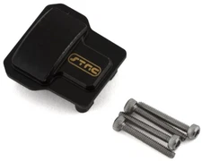 ST Racing Concepts 9738DBR CNC Machined Brass Diff Cover, Traxxas TRX-4M, Black
