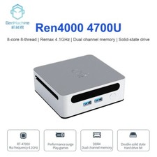 Mini PC AMD Ryzen7 R7 4700U 2 DDR4 WiFi6 2 M.2 BT5.2 Office Computer Desktop