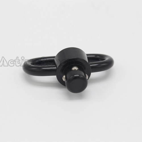 1.25'' Heavy Duty QD Quick Detach Push Button Detachable Sling Swivel Adapter 1P - Picture 7 of 11