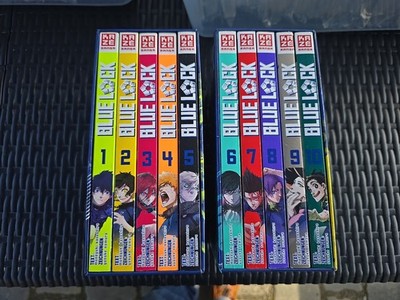 ReBuy Manga / Blue Lock / Band 1-10 - 2 Komplette Schuber