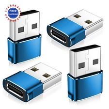 Upgraded USB to USB C Adapter Type C Female to A Male Charger for iPhone iPhone