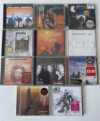 CD Joblot Of 11 Different Genres/Tracks
