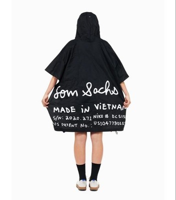 NikeCraft x Tom Sachs ISRU Uniform Poncho + Waist Bag Black Olive One Size New