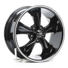 Foose Legend Series Black Wheels With Machined Lip F10418806145 Foose Legend Series Black Wheels With Machined Lip F10418806145