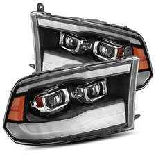 AlphaRex for 09-18 Dodge Ram 1500HD PRO-Series Projector Headlights Plank Style