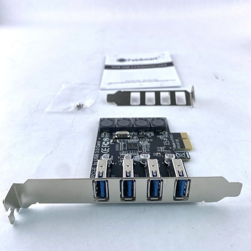 4 Ports Superspeed 5gbps Usb 3.0 Pci Express Expansion Card For Windows 11 10 8. - Picture 3 of 4