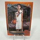 Sadiq White Syracuse Bowman Chrome 1st Bowman #BCP-41 Orange Refracter /25