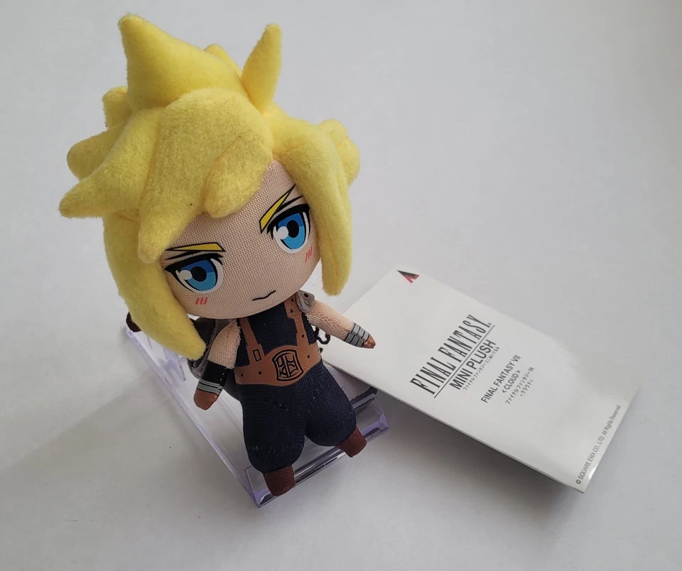 Mini Plush - Cloud Strife - Final Fantasy VII - 2017 - Square Enix - Photo 2/4