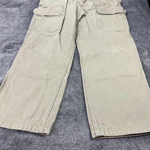 Duluth Trading Co Mens 38x32 (Fits 36x32) Flex Canvas Fire Hose Cargo Pants Tan - Picture 11 of 15