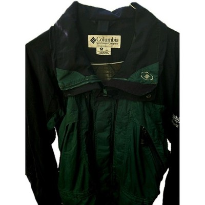Mens Columbia Titianium Coat ,size Large,weatherproof,rainproof,green/black