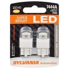 Sylvania 7444 T20 Zevo Led Amber Bulbs Bright Park Turn Signal 2 Pack Sylvania 7444 T20 Zevo Led Amber Bulbs Bright Park Turn Signal 2 Pack