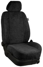 Ford Focus IV ab 2018 Maß Sitzbezüge KOMPLETTSET 5-Sitzer: Frottee/schwarz