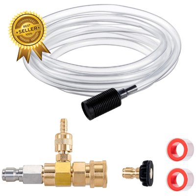 #ad Downstream Injector for Pressure Washer Power Washer Chemical Injector Kit Soap $25.85