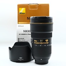Nikon AF-S NIKKOR 24-70mm F/2.8E ED VR Nikon F mount  Near Mint 