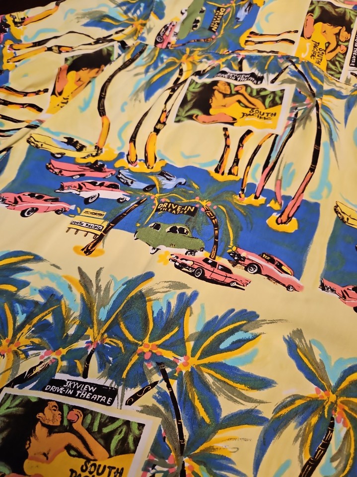 Vintage KAHALA Made USA Hawaiian Shirt L, South Pacific Drive In ...