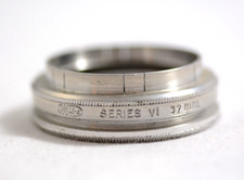 VINTAGE MILO SERIES VI 37MM CAMERA LENS FILTER ADAPTER RING  EXCELLENT 