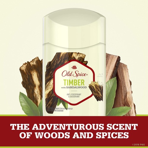 Antiperspirant Deodorant for Men, Timber With Sandalwood, Inspired by Natural... - Picture 7 of 7