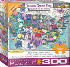 National Garden Party 300 Piece Jigsaw Puzzle Eurographics New