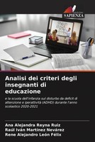 Analisi Dei Criteri Degli Insegnanti Di Educazione Ruiz (U. A.) Taschenbuch 2022