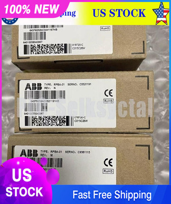 1PC New ABB RPBA-01 Profibus Comm Module RPBA01 Fast Shipping US Free TAX