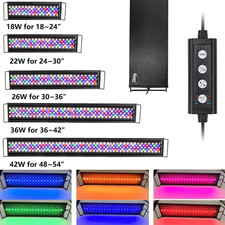 hygger HG978 Aquarium Light 18-54" Super Slim Fish Tank Aquatic Plant Grow Light