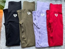 Lot of 4 Women's Best Power Seamless Training Activewear Leggings XS/S
