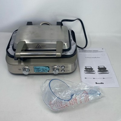 Breville Smart Waffle Pro 2-Slice, Brushed Stainless Steel