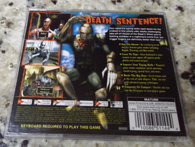 The Typing Of The Dead Disc, Manual, &Case  Sega Dreamcast - FREE SHIPPING!