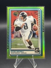 Panini Donruss Optic 2025 Mark Brunell #121 Lime Green Prizm /50 Jaguars Card