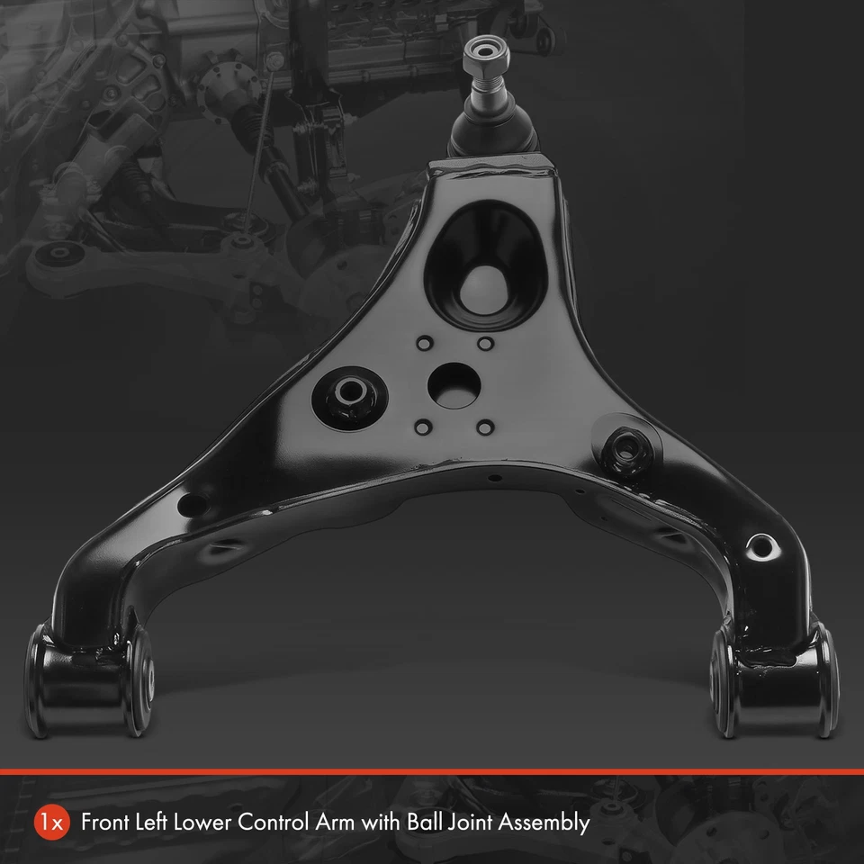 Brazo de control inferior delantero izquierdo y rótula para Mercedes-Benz Dodge Freightliner Foto 3 de 4